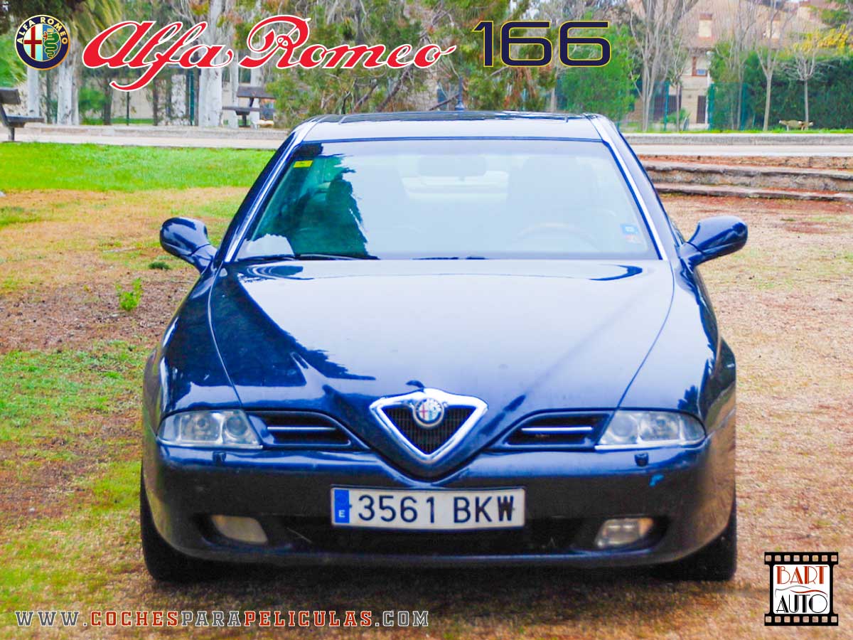 Alfa Romeo 166 para películas frontal