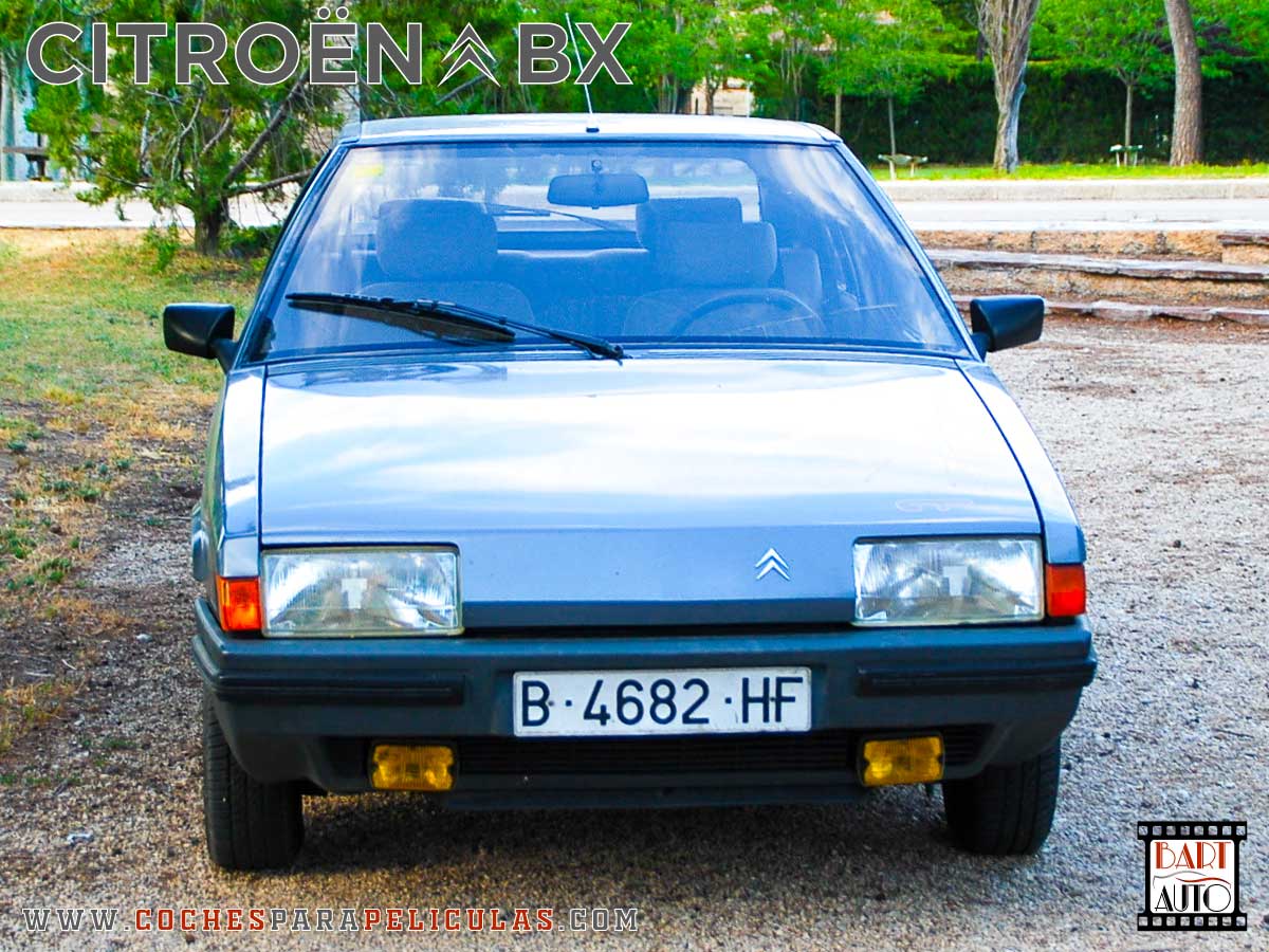 Citroën BX para películas frontal