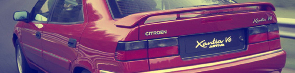 Citroën Xantia para películas trasera