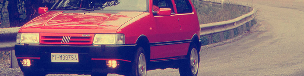 Fiat Uno Turbo para rodajes banner 1