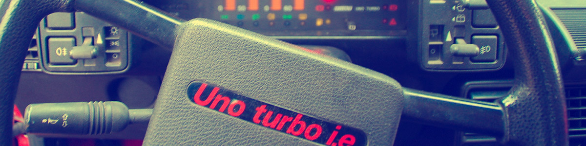 Fiat Uno Turbo para rodajes banner 3