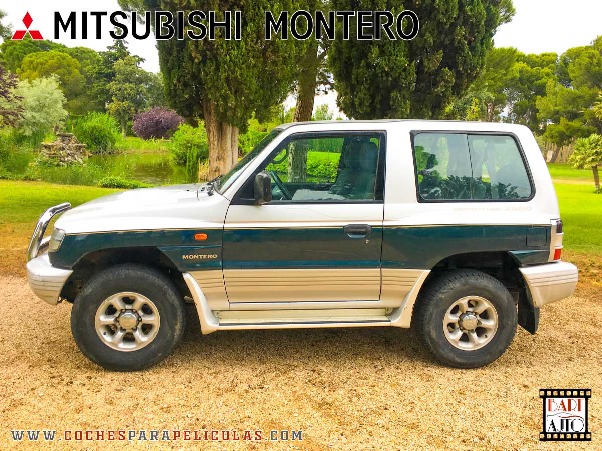 Mitsubishi Montero para películas lateral